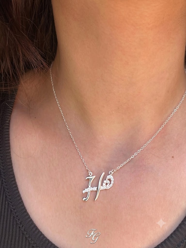 An emotional choice: A personalized initial necklace - a gift that expresses you
