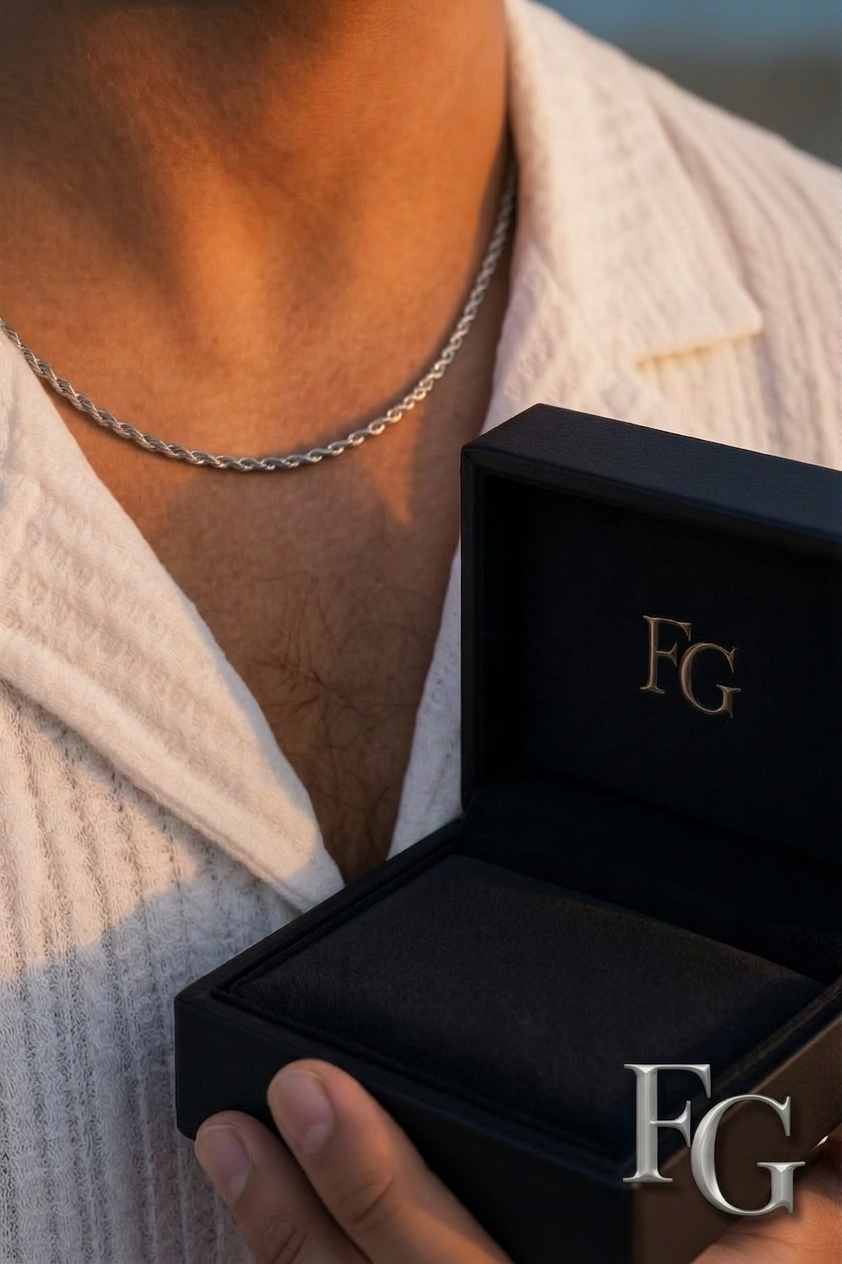 A classic chain with a modern twist – Rope Chain