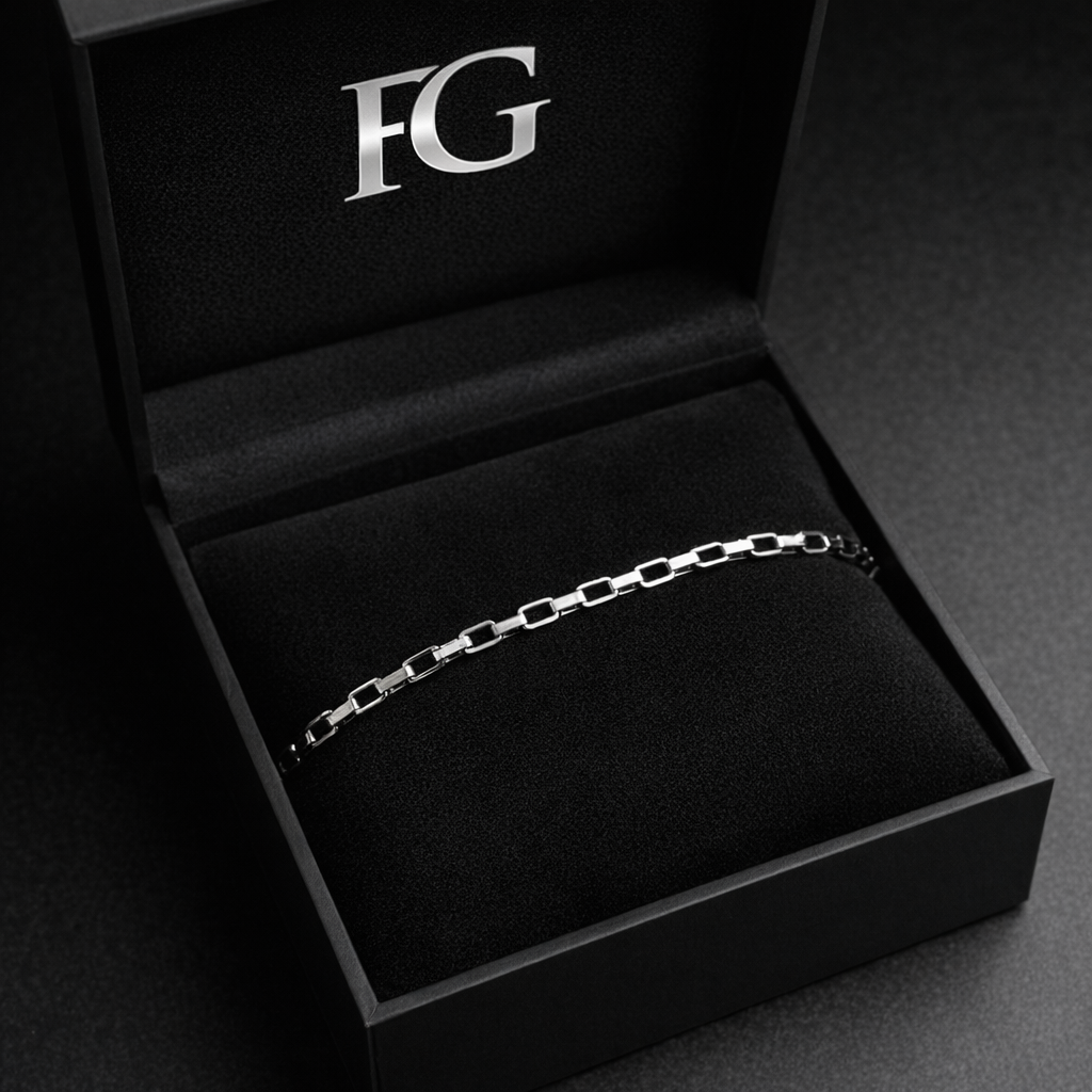 Men's bracelet with a unique geometric design – FG Jewellery