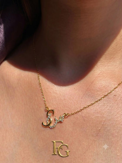 An emotional choice: A personalized initial necklace - a gift that expresses you