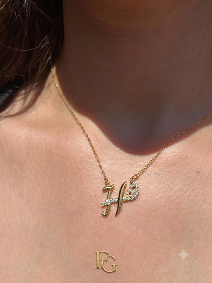 An emotional choice: A personalized initial necklace - a gift that expresses you