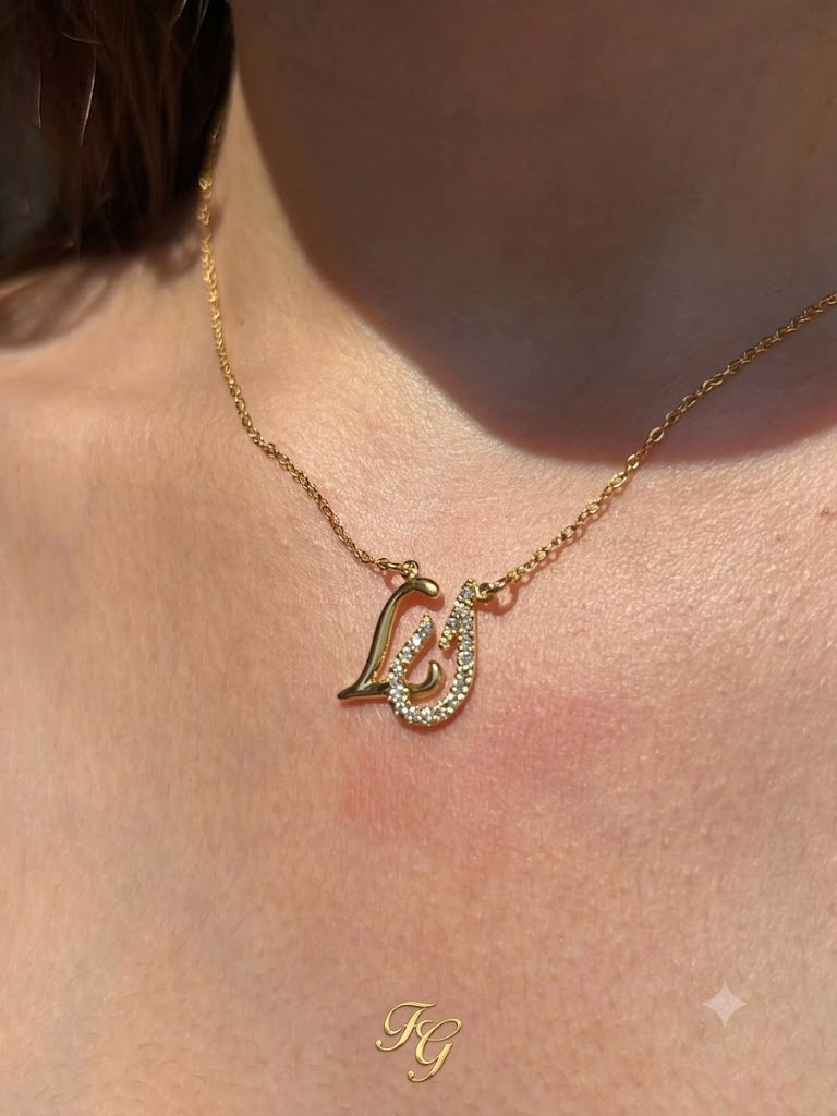 An emotional choice: A personalized initial necklace - a gift that expresses you