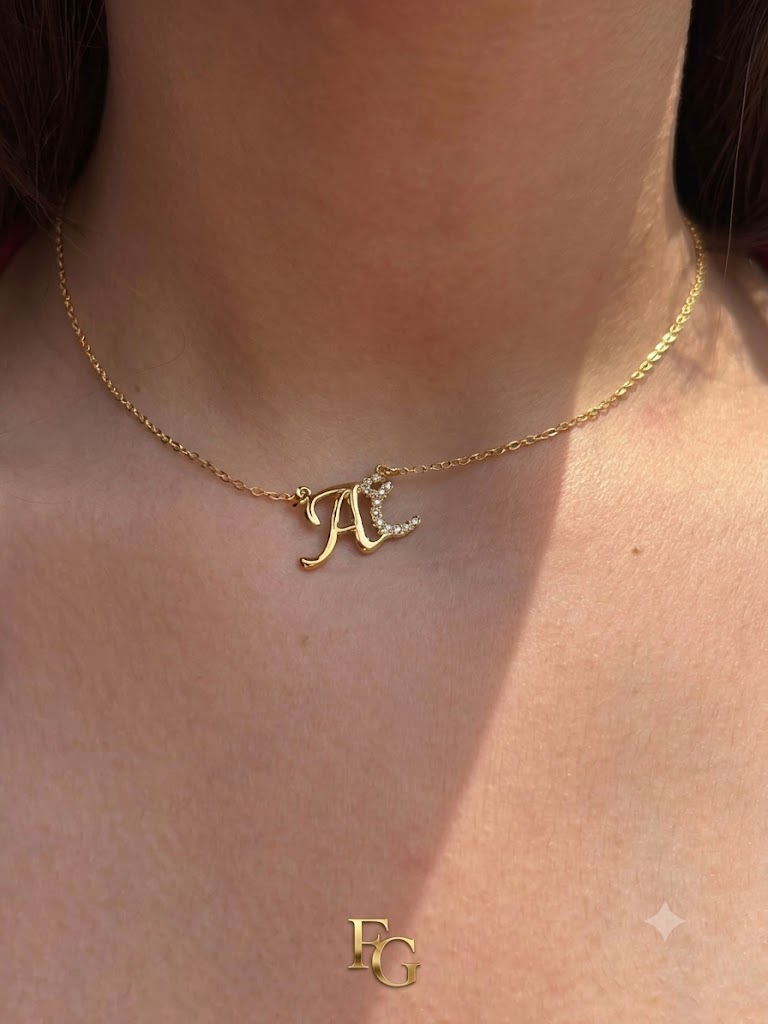 An emotional choice: A personalized initial necklace - a gift that expresses you