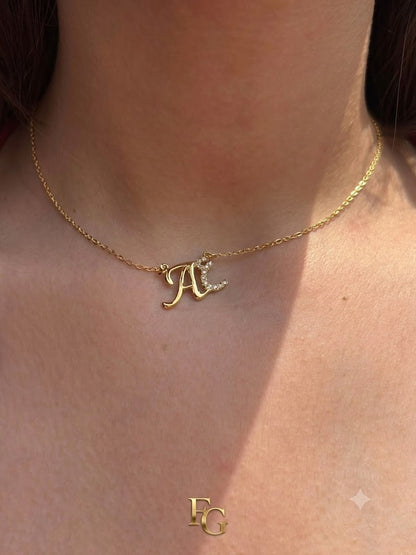 An emotional choice: A personalized initial necklace - a gift that expresses you